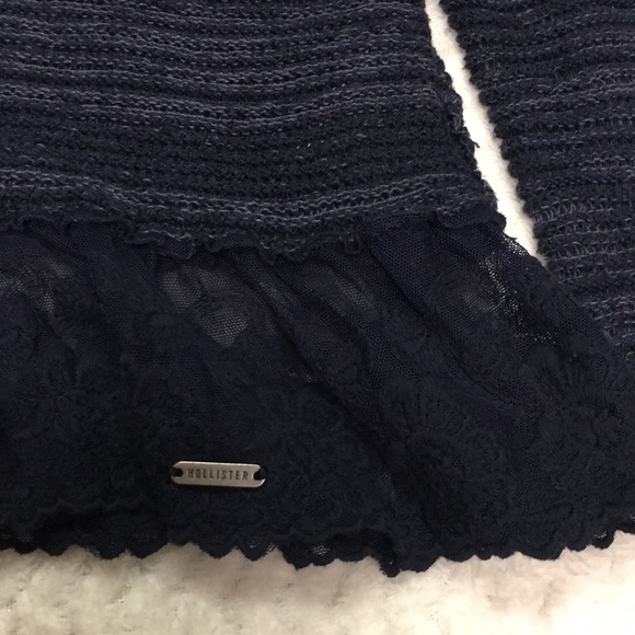 Knit Lace Sweater - womens Medium - Picture 5 of 8